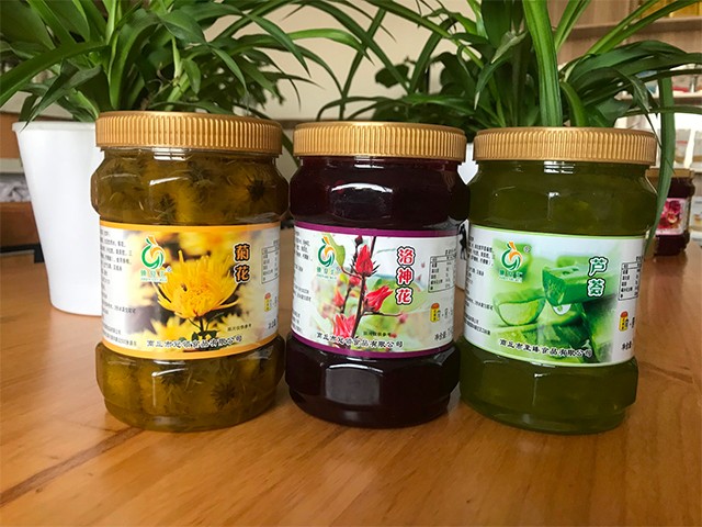 菊花花茶、洛神花花茶、蘆薈花茶